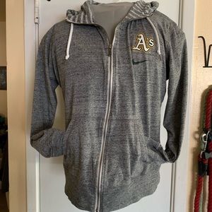 Nike Oakland A’s zip up jacket